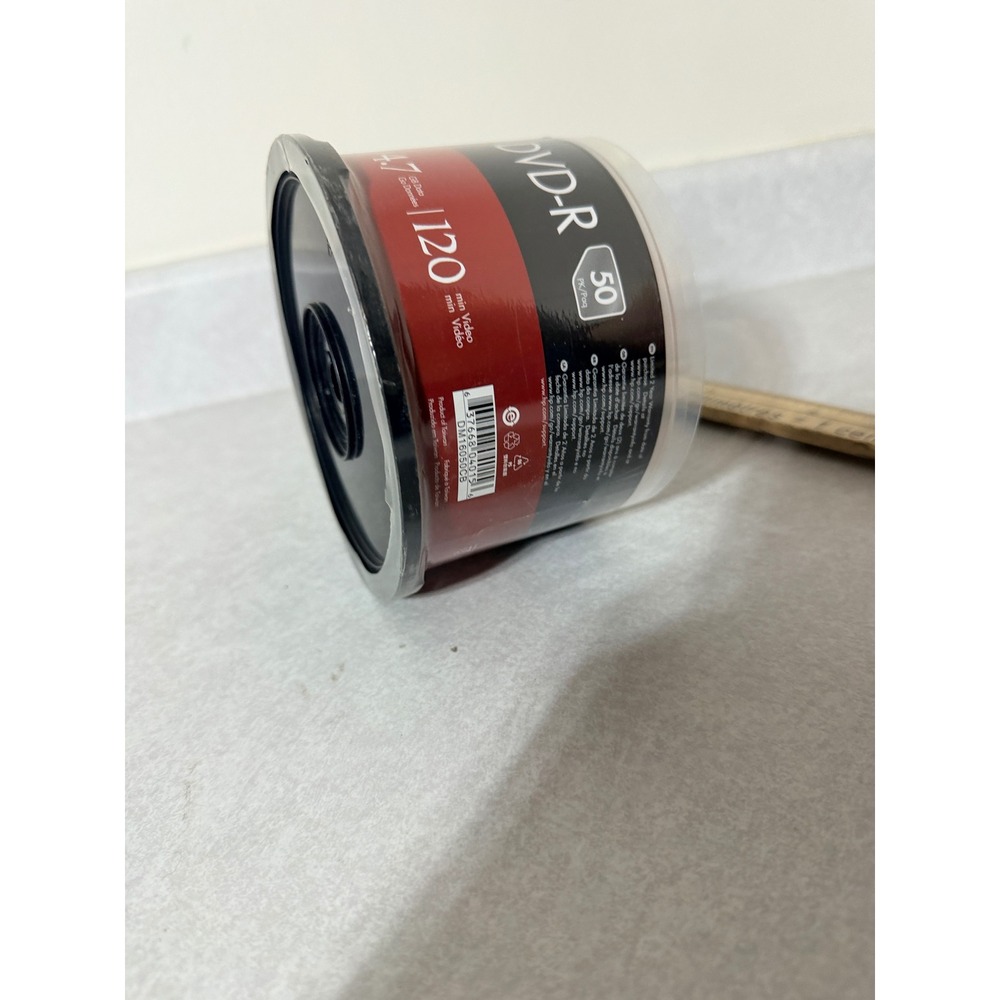 HP DVD-R 50 Pack Spindle 4.7GB 120min 16x Recordable Media DM16050CB New Sealed - Picture 4 of 6